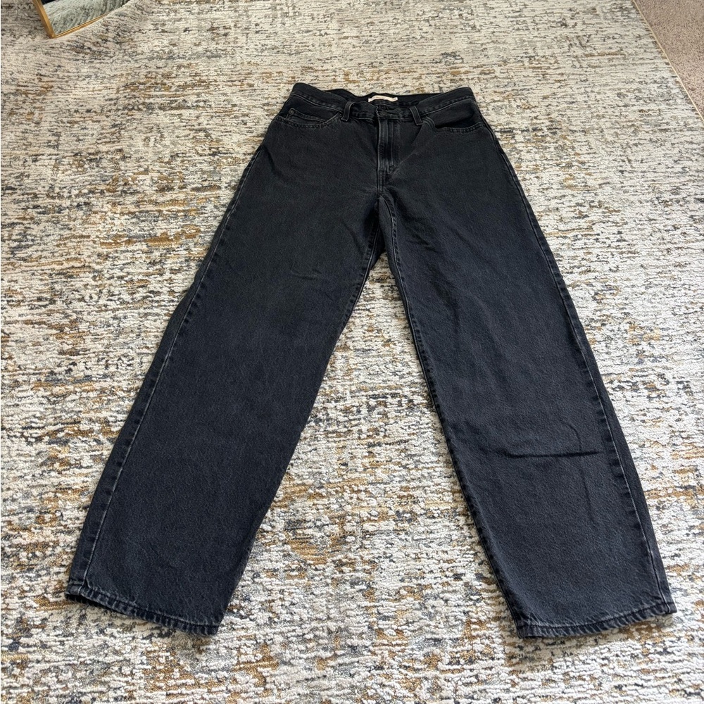 Levi's Black Relaxed Jeans Timeless Comfort